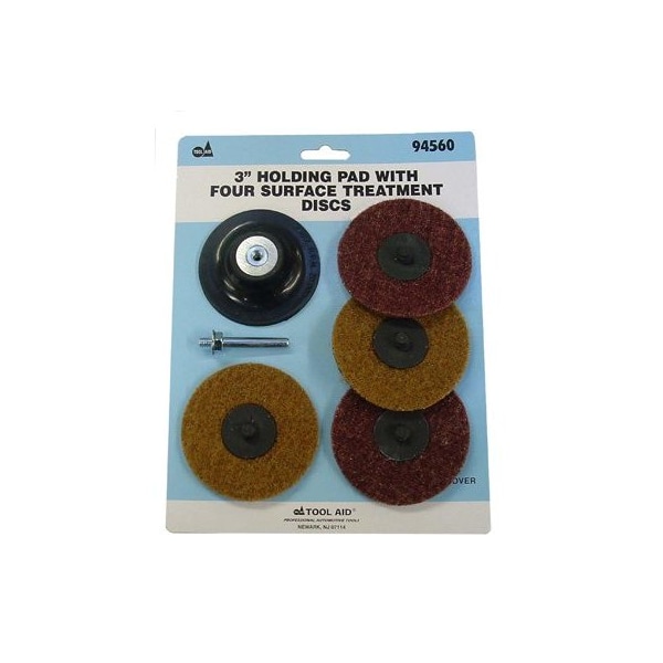 S&G Tool Aid 3 HOLDING PAD W/4 SURF TREAT DISC SG94560 - main